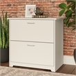 Pemberly Row 2 Drawer Lateral File Cabinet in White - Engineered Wood