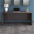 Pemberly Row 72W x 24D Credenza Desk in Storm Gray - Engineered Wood