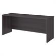 Pemberly Row 72W x 24D Credenza Desk in Storm Gray - Engineered Wood