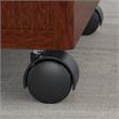 Pemberly Row 60W Office Desk with Drawers in Mahogany - Engineered Wood