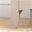 Pemberly Row Tall 5 Shelf Bookcase - Set of 2 in Antique White - Engineered Wood