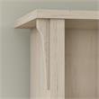 Pemberly Row Tall 5 Shelf Bookcase - Set of 2 in Antique White - Engineered Wood