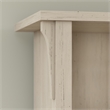 Pemberly Row Tall 5 Shelf Bookcase - Set of 2 in Antique White - Engineered Wood