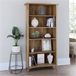 Pemberly Row Tall 5 Shelf Bookcase in Reclaimed Pine - Engineered Wood