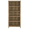 Pemberly Row Tall 5 Shelf Bookcase in Reclaimed Pine - Engineered Wood