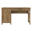 Pemberly Row 54W Computer Desk with Storage in Reclaimed Pine - Engineered Wood