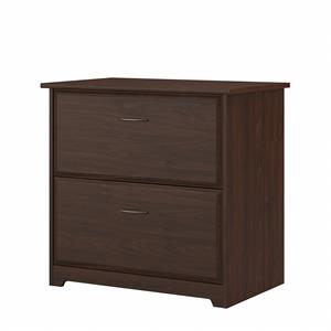 Pemberly Row 2 Drawer Lateral File Cabinet in Modern Walnut - Engineered Wood