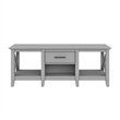 Pemberly Row Coffee Table with Storage in Cape Cod Gray - Engineered Wood