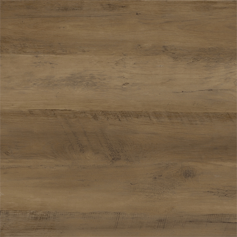 Pemberly Row 60W L Shaped Desk with File Cabinet in Reclaimed Pine