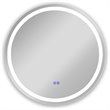 Pemberly Row Back Lit Round TouchScreen LED Mirror 3 24