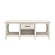 Pemberly Row Coffee Table with Storage in Linen White Oak - Engineered Wood