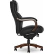 Pemberly Row Big & Tall Executive Office Chair Black Bonded Leather