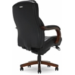 Pemberly Row Big & Tall Executive Office Chair Black Bonded Leather