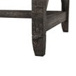 Pemberly Row 60W L Shaped Desk in Dark Gray Hickory - Engineered Wood
