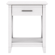 Pemberly Row End Table with Storage in Pure White Oak - Engineered Wood
