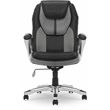 Pemberly Row Contemporary Executive Office Chair Gray Finish