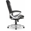 Pemberly Row Contemporary Executive Office Chair Gray Finish