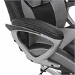 Pemberly Row Contemporary Executive Office Chair Gray Finish