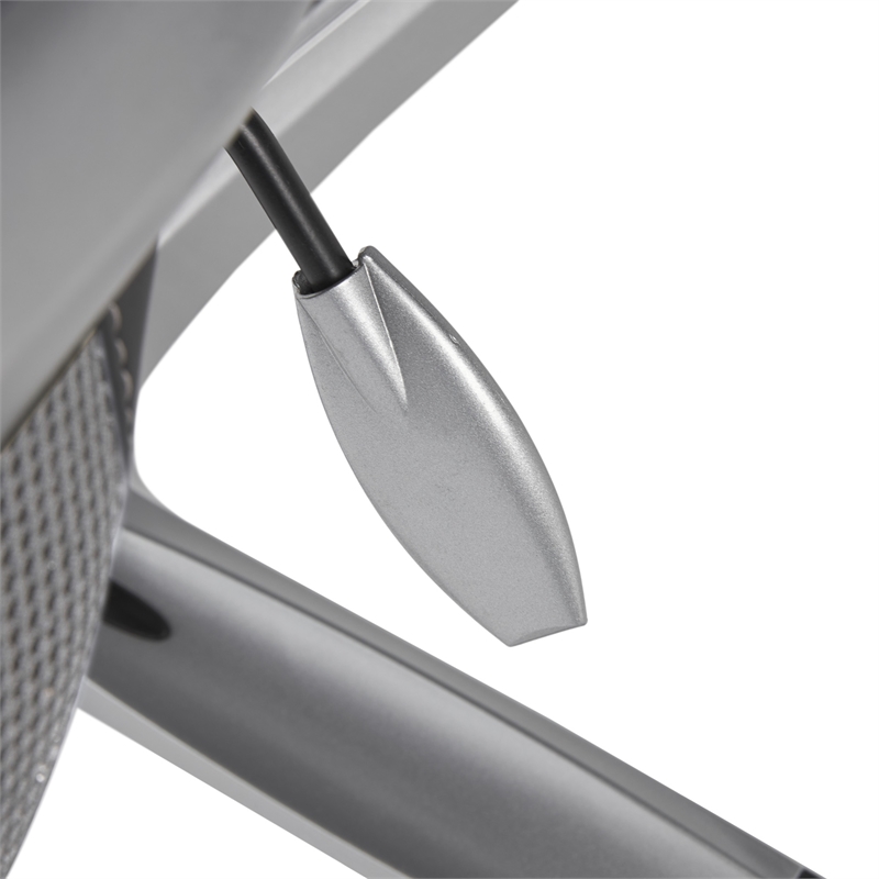 Pemberly Row Contemporary Executive Office Chair Gray Finish