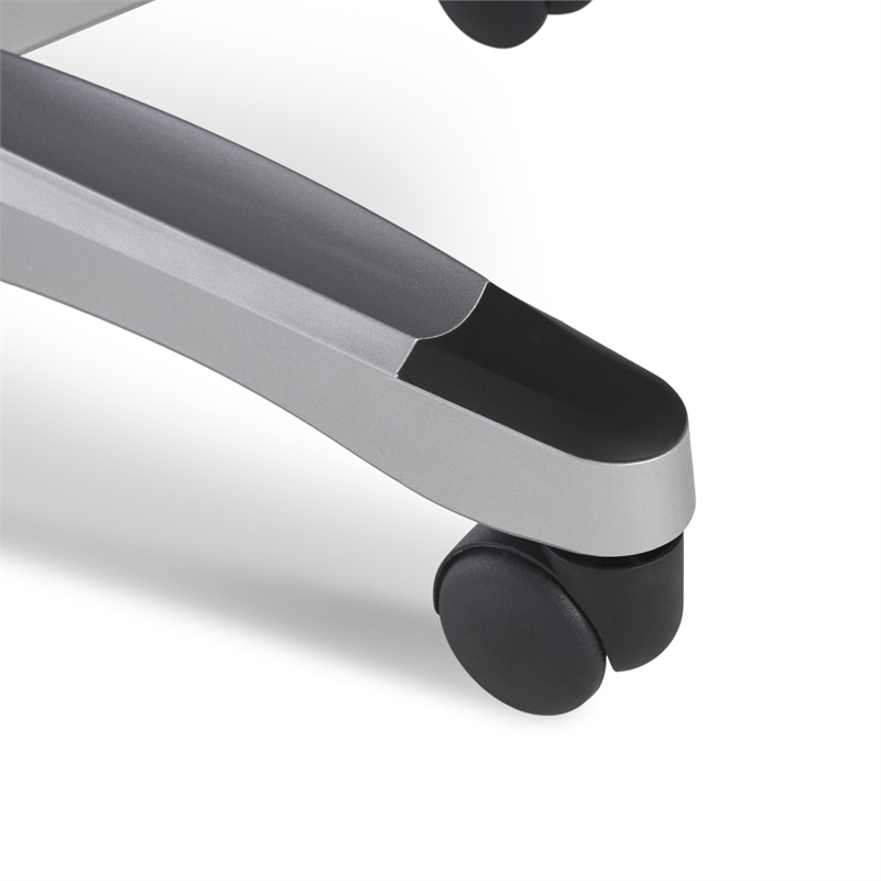 Pemberly Row Contemporary Executive Office Chair Gray Finish