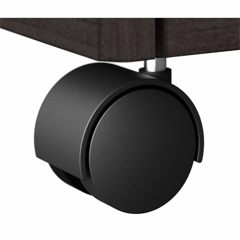 Pemberly Row 2 Drawer Mobile File Cabinet in Storm Gray - Engineered Wood