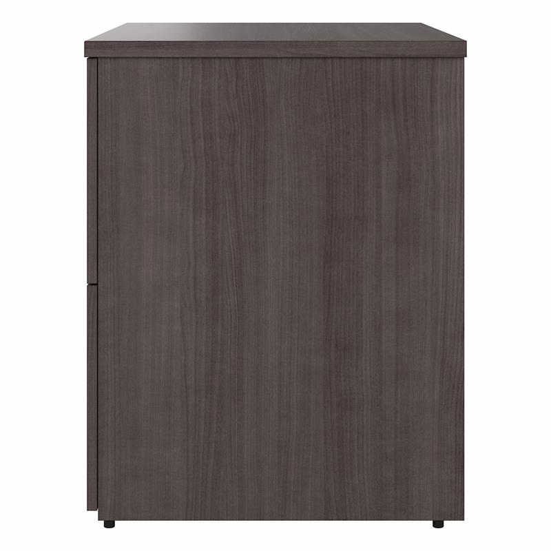 Pemberly Row 2 Drawer Lateral File Cabinet in Storm Gray - Engineered Wood