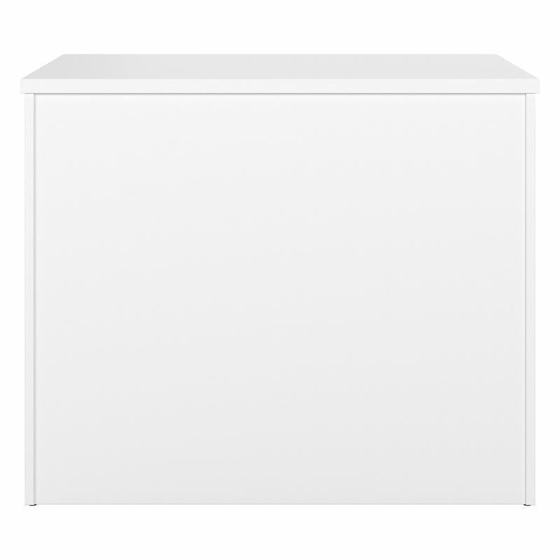 Pemberly Row 2 Drawer Lateral File Cabinet in White - Engineered Wood