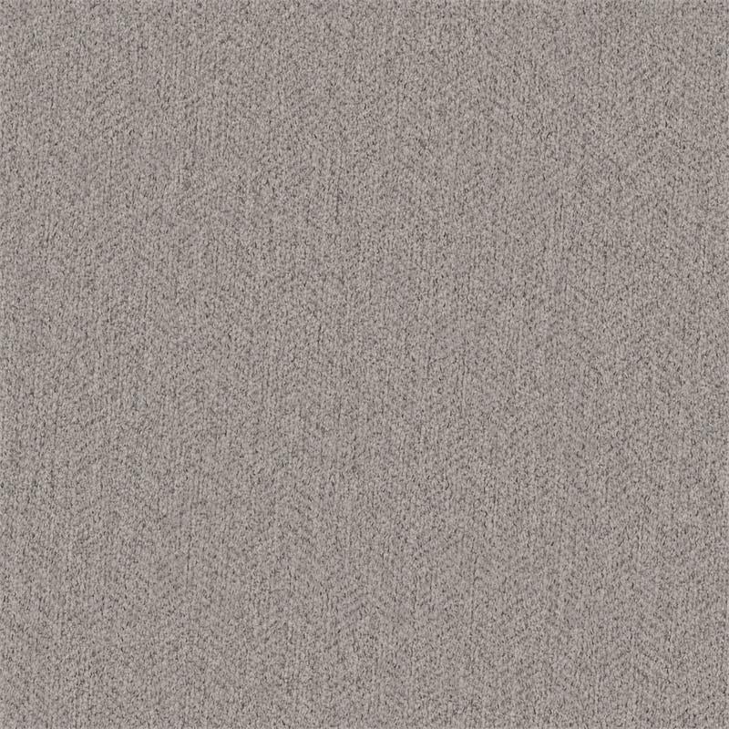 Pemberly Row Upholstered Storage Ottoman in Beige Herringbone Fabric