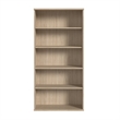 Pemberly Row Tall 5 Shelf Bookcase in Natural Elm - Engineered Wood