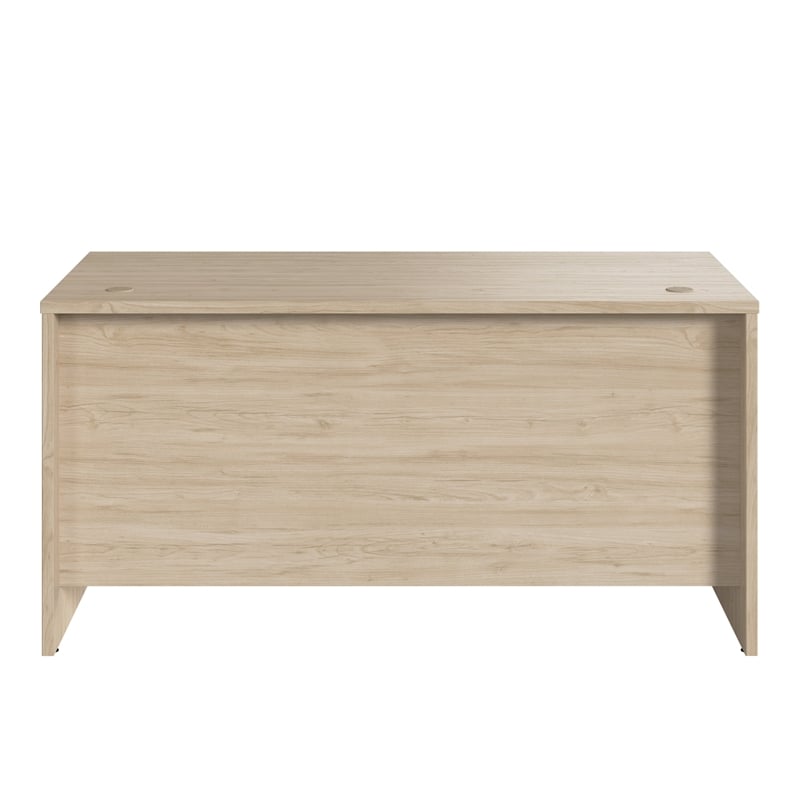Pemberly Row 60W x 30D Office Desk in Natural Elm - Engineered Wood