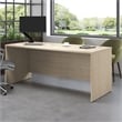 Pemberly Row 72W x 30D Office Desk in Natural Elm - Engineered Wood