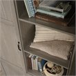 Pemberly Row Engineered Wood Storage Cabinet in Silver Sycamore