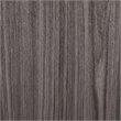 Pemberly Row 5 Piece Wood Oval Conference Table Set in Gray and Black