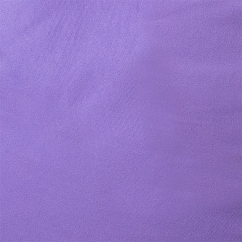 Pemberly Row Contemporary Oversized Bean Bag Chair in Purple