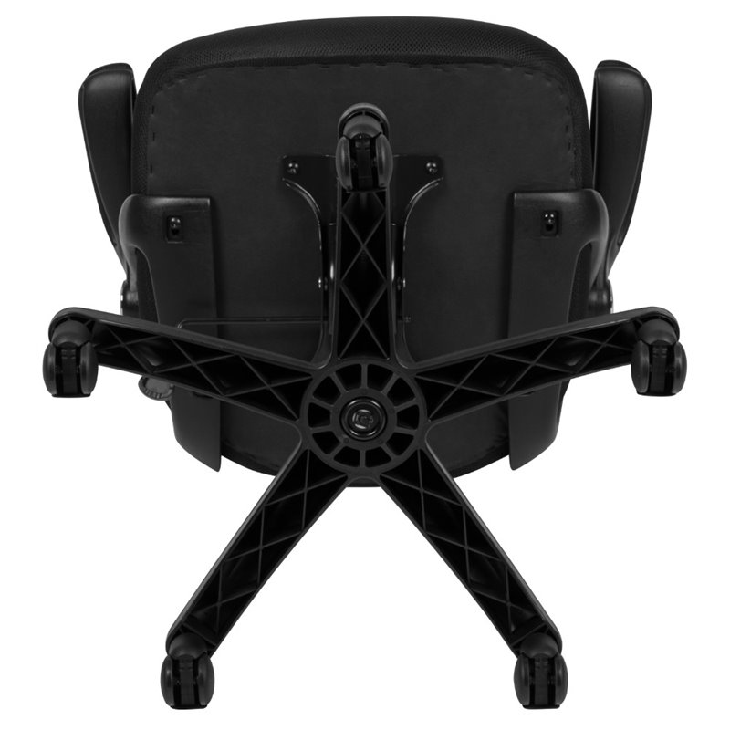 Pemberly Row High-Back Ergonomic Mesh Office Swivel Chair in Black