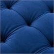 Pemberly Row Mid-Century Performance Velvet Sofa in Navy Finish
