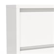 Pemberly Row Set of 4 - 2 Nightstand End Tables and Sideboard and Chest in White