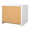 Pemberly Row Set of 2 2-Drawers Bedroom Nightstand End Table in White