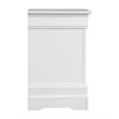 Pemberly Row Set of 2 Engineered Wood 2-Drawer Nightstands in White