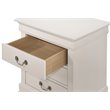 Pemberly Row Set of 2 Engineered Wood 3-Drawer Nightstands in White