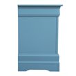 Pemberly Row Set of 2 Engineered Wood 2-Drawer Nightstands in Teal
