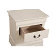 Pemberly Row Set of 2 Engineered Wood 2-Drawer Nightstands in Beige