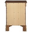Pemberly Row Set of 2 Engineered Wood 3-Drawer Nightstands in Cappuccino