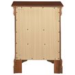 Pemberly Row Set of 2 Engineered Wood 3-Drawer Nightstands in Cherry