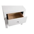Pemberly Row Set of 2 Engineered Wood 2-Drawer Nightstands in White