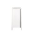 Pemberly Row Set of 2 Transitional 6-Drawer Dresser and Mirror in White