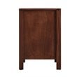 Pemberly Row Set of 2 Engineered Wood 2-Drawer Nightstands in Cherry
