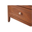Pemberly Row Set of 2 Engineered Wood 3-Drawer Nightstands in Oak