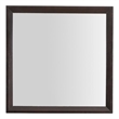 Pemberly Row Set of 2 6-Drawer Dresser and Mirror in Espresso
