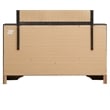 Pemberly Row Set of 2 Modern Wood Dresser and Mirror in Gray